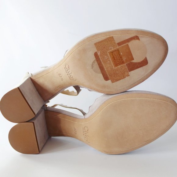 New CHLOE Scalloped d'Orsay Pumps - Picture 11 of 11